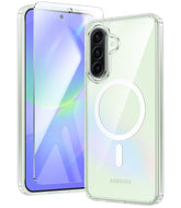 FNTCASE for Galaxy A36 6.7 inch Case: Magnetic Charging Anti Yellowing Shockproof Magsafe Support Phone Case